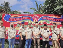 Hermawansyah ketua DPD LPAKN RI PROJAMIN Lampung Melayat Anggotanya Yang Meninggal Dunia