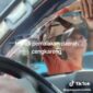 Foto tangkapan layar tiktok aksi pemalakan di jalan ringroad Kayu Besar Cengkareng Jakarta Barat 
