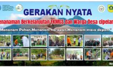 FKMGS Berkolaborasi Kementerian LH Gelar Penanaman Pohon di Hutan Kota Blok Jambrong Desa Cipelang