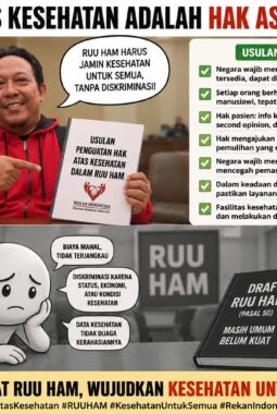 Konkrit, Ini Usulan Rekan Indonesia di RUU HAM