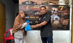HUT ke-7 Media Lensa Polri, Momentum Berbagi dan Peduli Bersama Anak Yatim