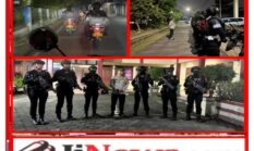 Brimob Polda Metro Jaya Patroli Malam Cegah Tawuran di Tangerang Selatan