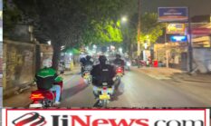 Brimob Metro Jaya Patroli Malam Cegah Tawuran , Pastikan Jakbar Kondusif