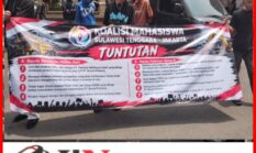 Koalisi Mahasiswa Sultra Jakarta Gelar Aksi di Mabes Polri, Desak Pengusutan Dugaan Pemalsuan Akta PT Bososi Pratama
